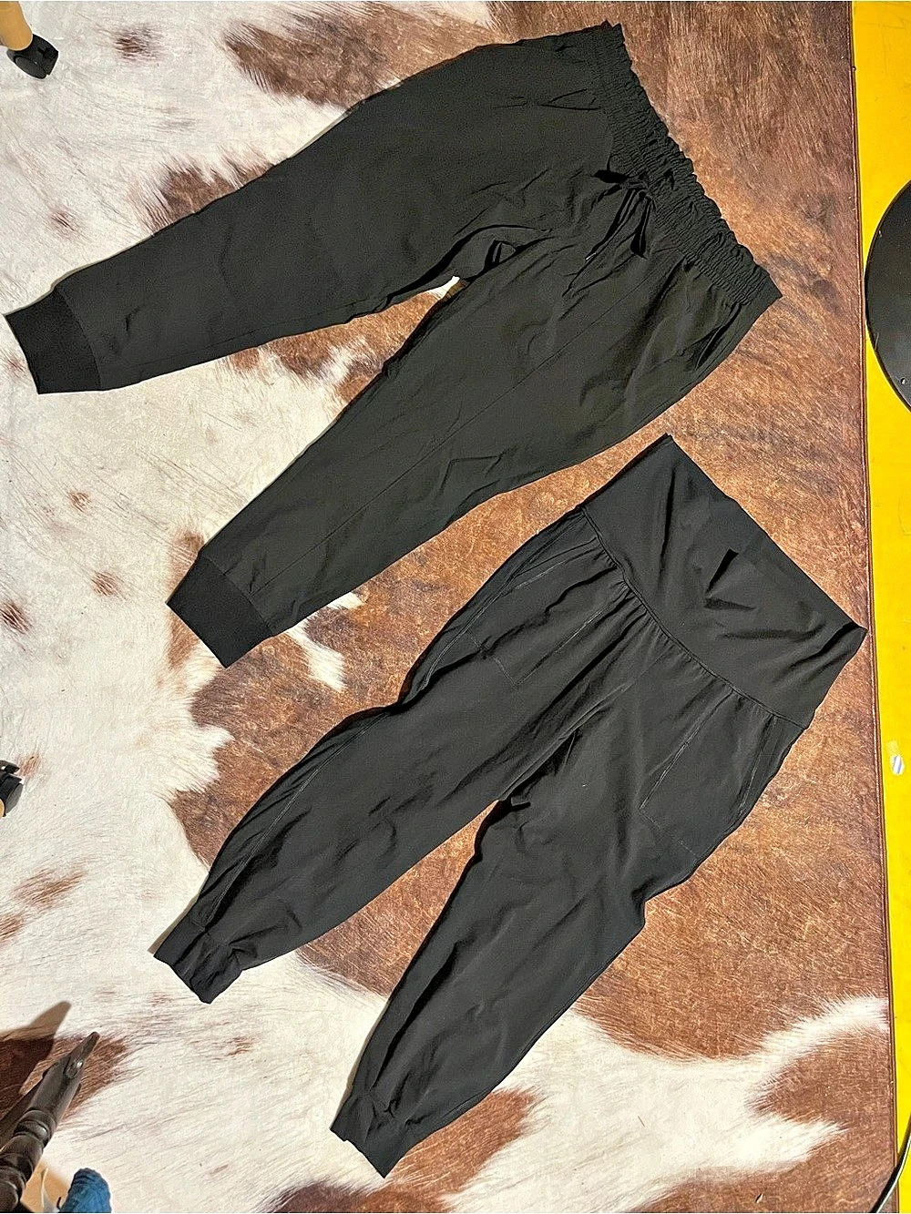 Maternity Black Jogger Pants Size Medium Like New